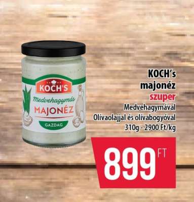 Koch's majonéz