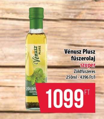 VÉNUSZ PLUSZ Fűszerolaj