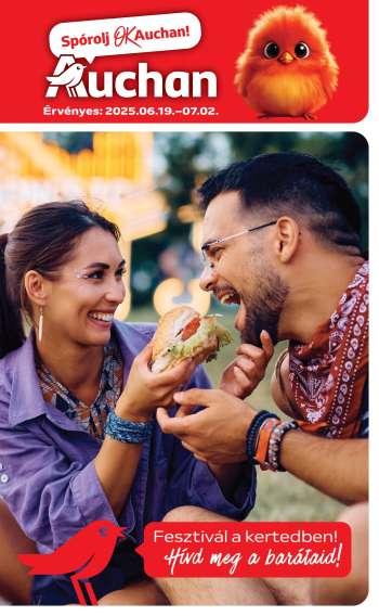Újság Auchan - 2025.06.19 - 2025.07.02.