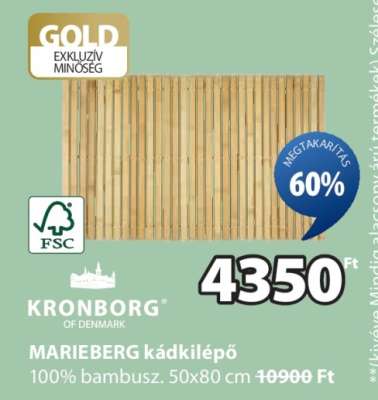MARIEBERG kádkilépő