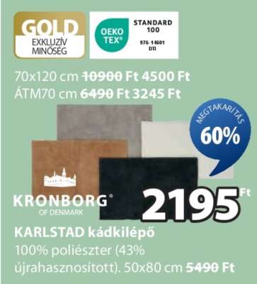 KARLSTAD kádkilépő