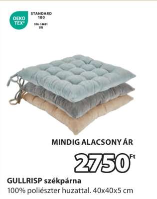 GULLRISP székpárna