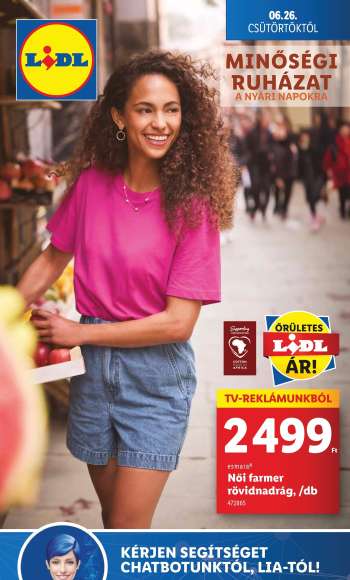 Újság Lidl - 2025.06.26 - 2025.07.02.