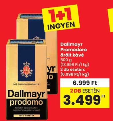 Dallmayr Promodoro őrölt kávé