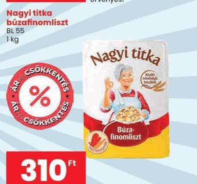 NAGYI TITKA Búzafinomliszt*