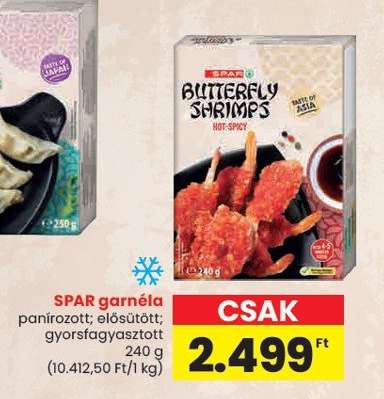 SPAR garnéla