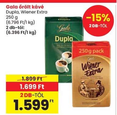 Gala őrölt kávé