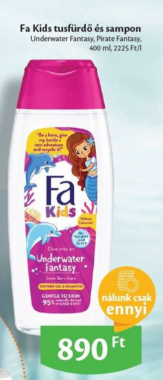 Fa Kids tusfürdő és sampon