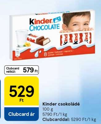 KINDER Csokoládé