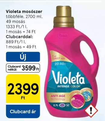 Violeta mosószer
