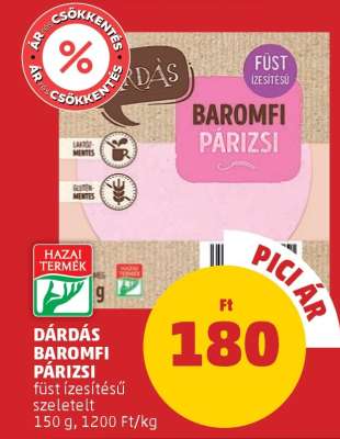 Dárdás Baromfi Párizsi