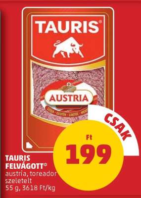 TAURIS FELVÁGOTT