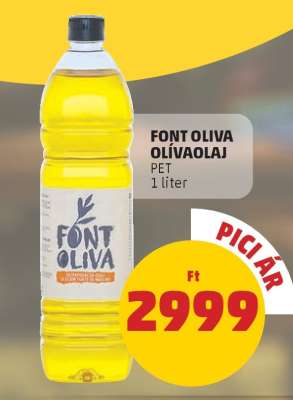 Font Oliva Olívaolaj