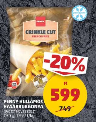 PENNY Hullámos Hasábburgonya