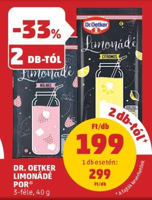 DR. OETKER Limonádé por*