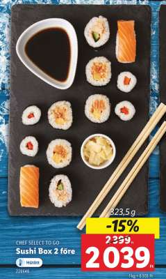 Sushi box 2 főre
