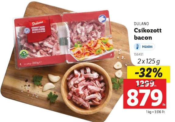 DULANO Csíkozott bacon