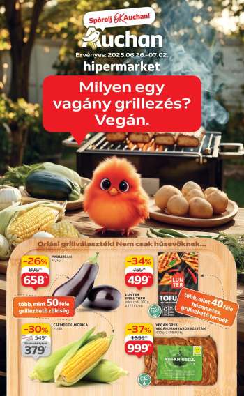 Újság Auchan - 2025.06.26 - 2025.07.02.