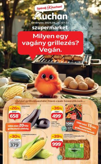 Újság Auchan - 2025.06.26 - 2025.07.02.