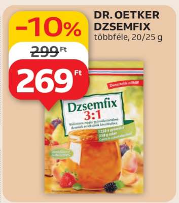 Dr. Oetker dzsemfix