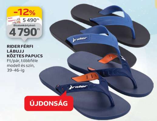 RIDER FÉRFI LÁBUJJ KÖZTES PAPUCS