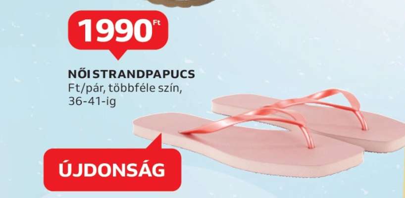 Női strandpapucs