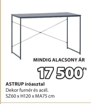 ASTRUP íróasztal