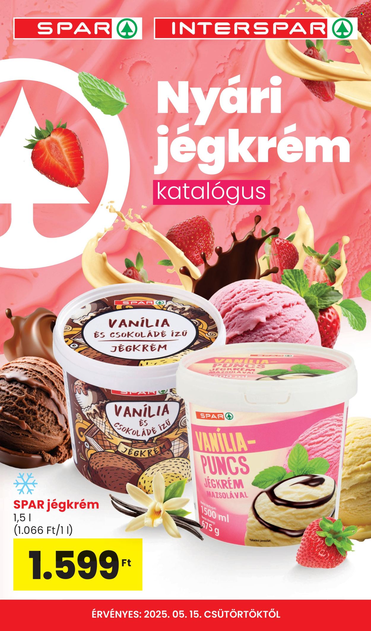 SPAR akciós újságok. Oldal 1