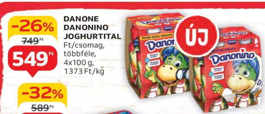 DANONE DANONINO JOGHURTITAL