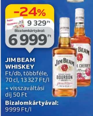 JIM BEAM WHISKEY