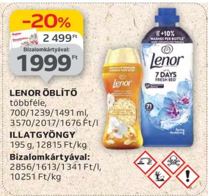 LENOR Öblítő*