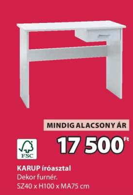 KARUP íróasztal