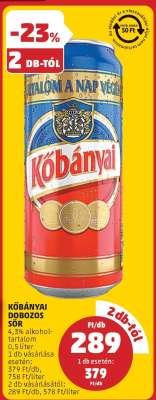 Kőbányai Dobozos Sör
