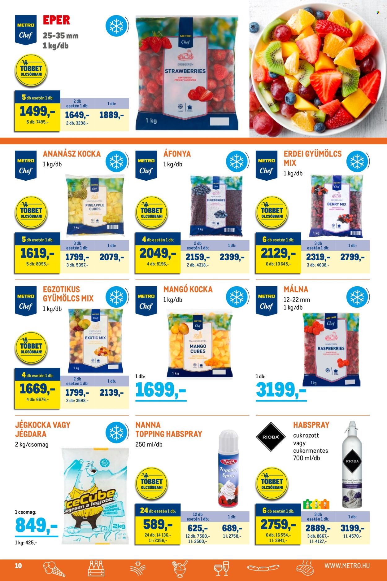 Metro akciós újságok - 2025.08.01 - 2025.08.31. Oldal 10