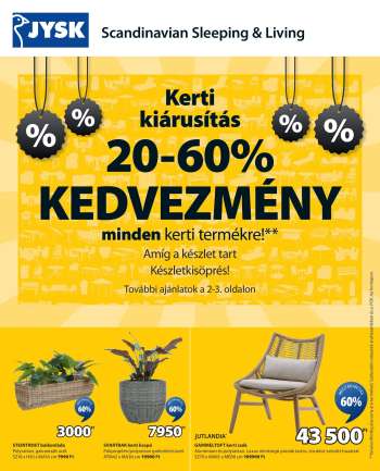 Újság JYSK - 2025.07.30 - 2025.09.02.