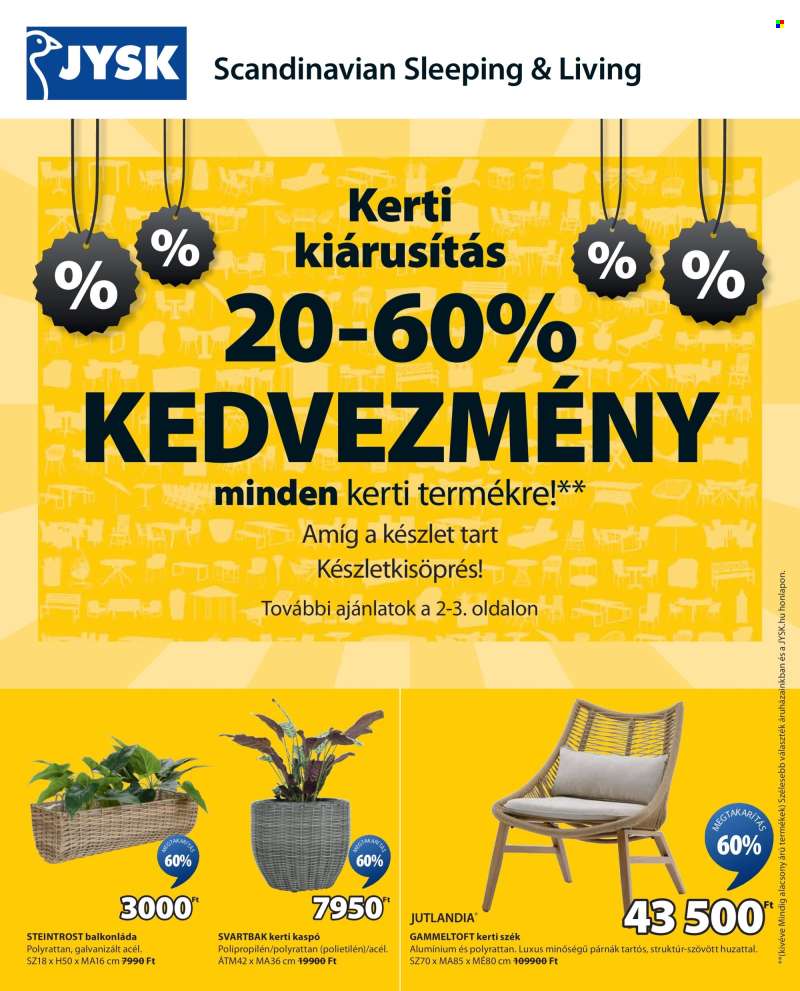 Újság JYSK - 2025.07.30 - 2025.09.02.