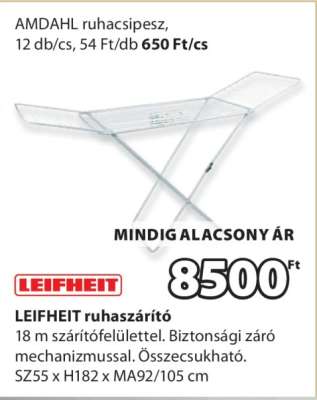 LEIFHEIT RUHASZÁRÍTÓ