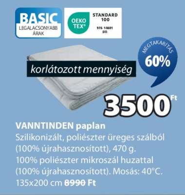 VANNTINDEN paplan