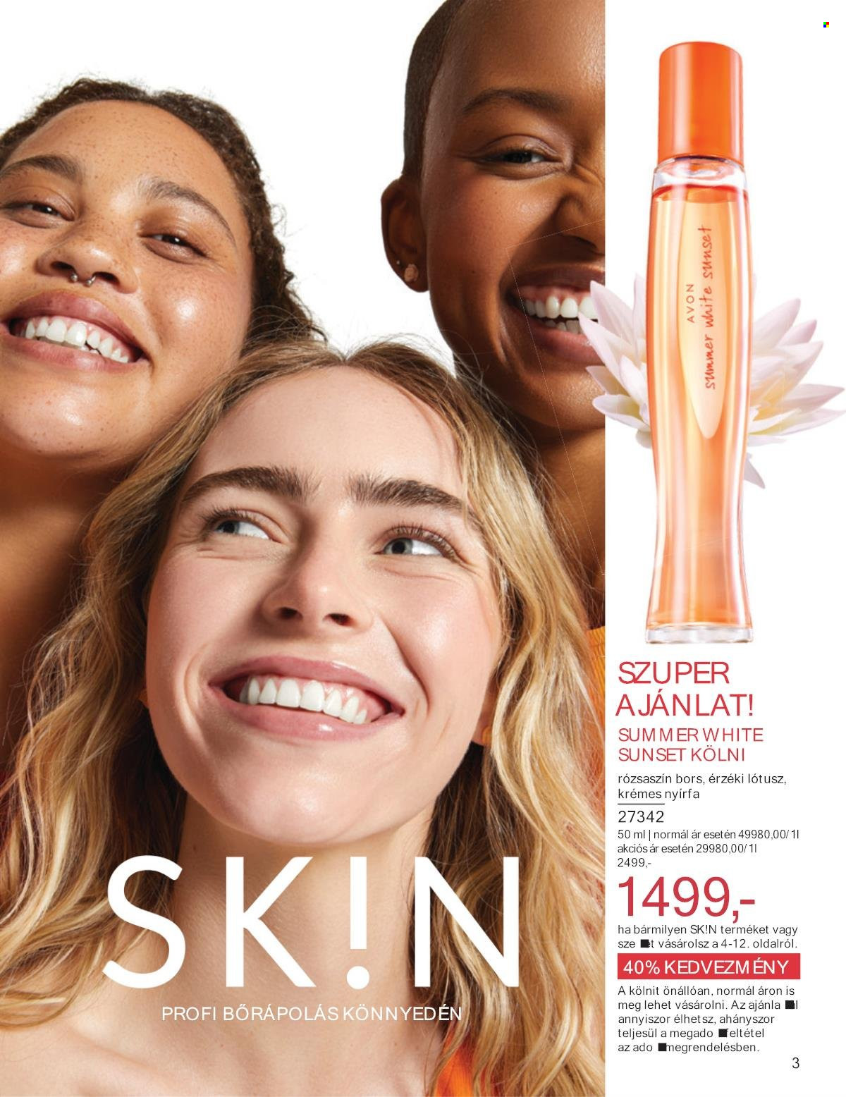 Avon akciós újságok - 2025.08.01 - 2025.08.31. Oldal 3