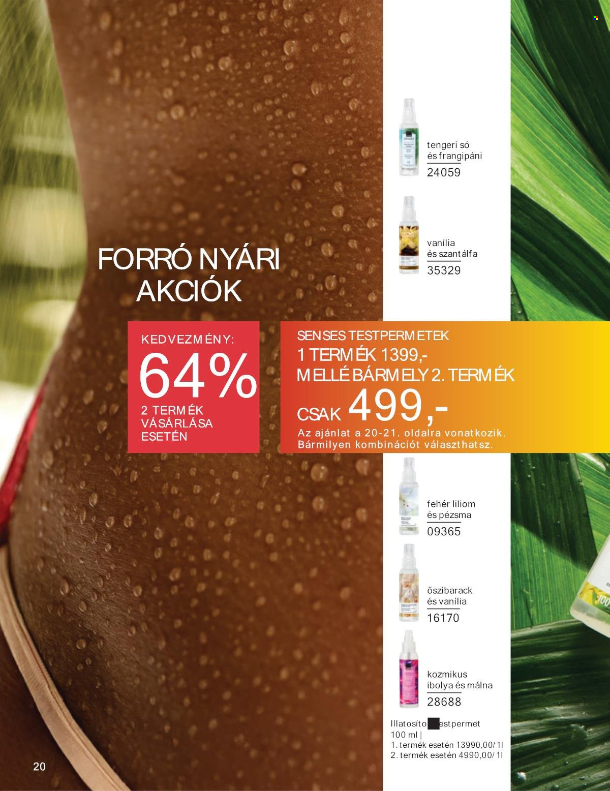 Avon akciós újságok - 2025.08.01 - 2025.08.31. Oldal 20