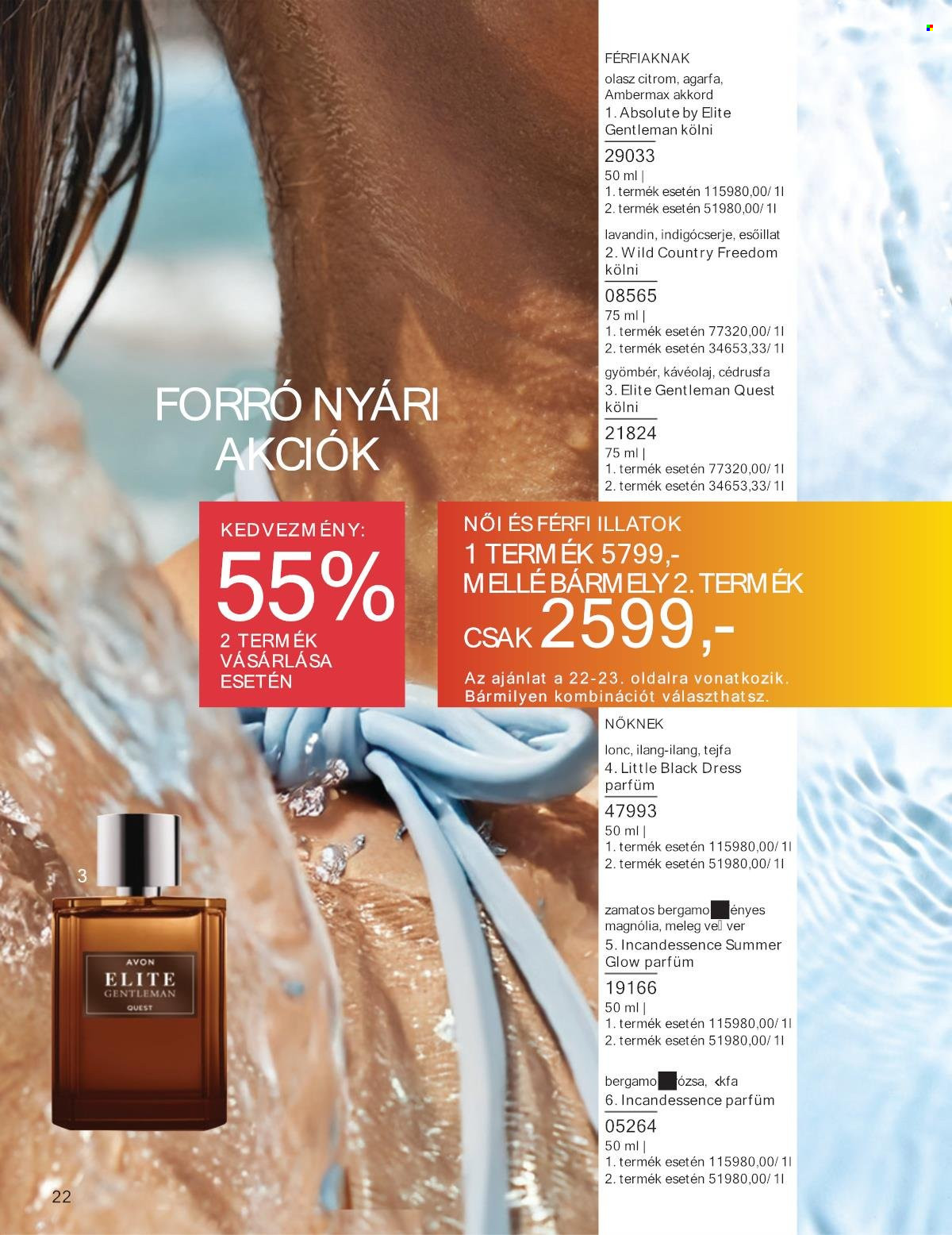 Avon akciós újságok - 2025.08.01 - 2025.08.31. Oldal 22