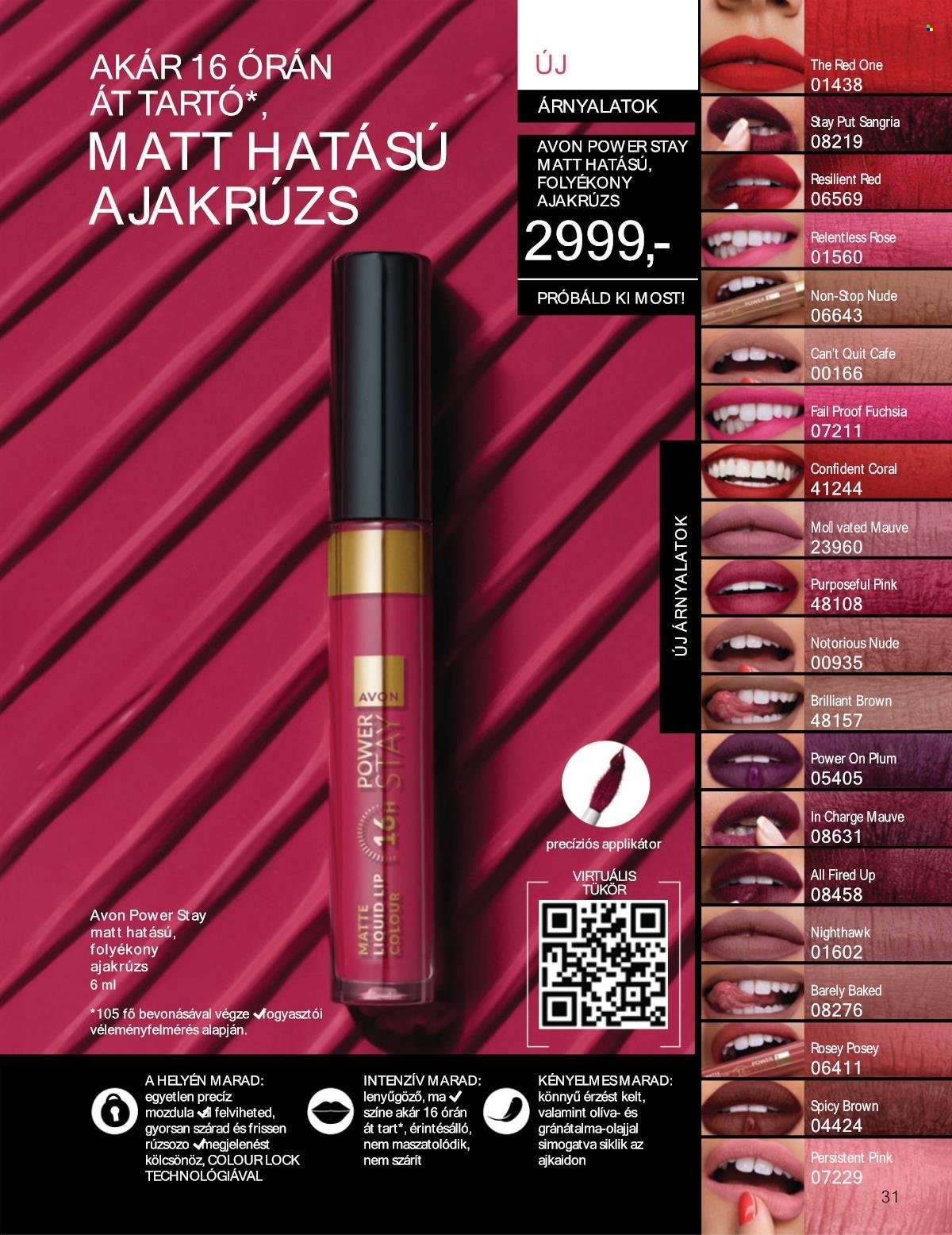 Avon akciós újságok - 2025.08.01 - 2025.08.31. Oldal 31