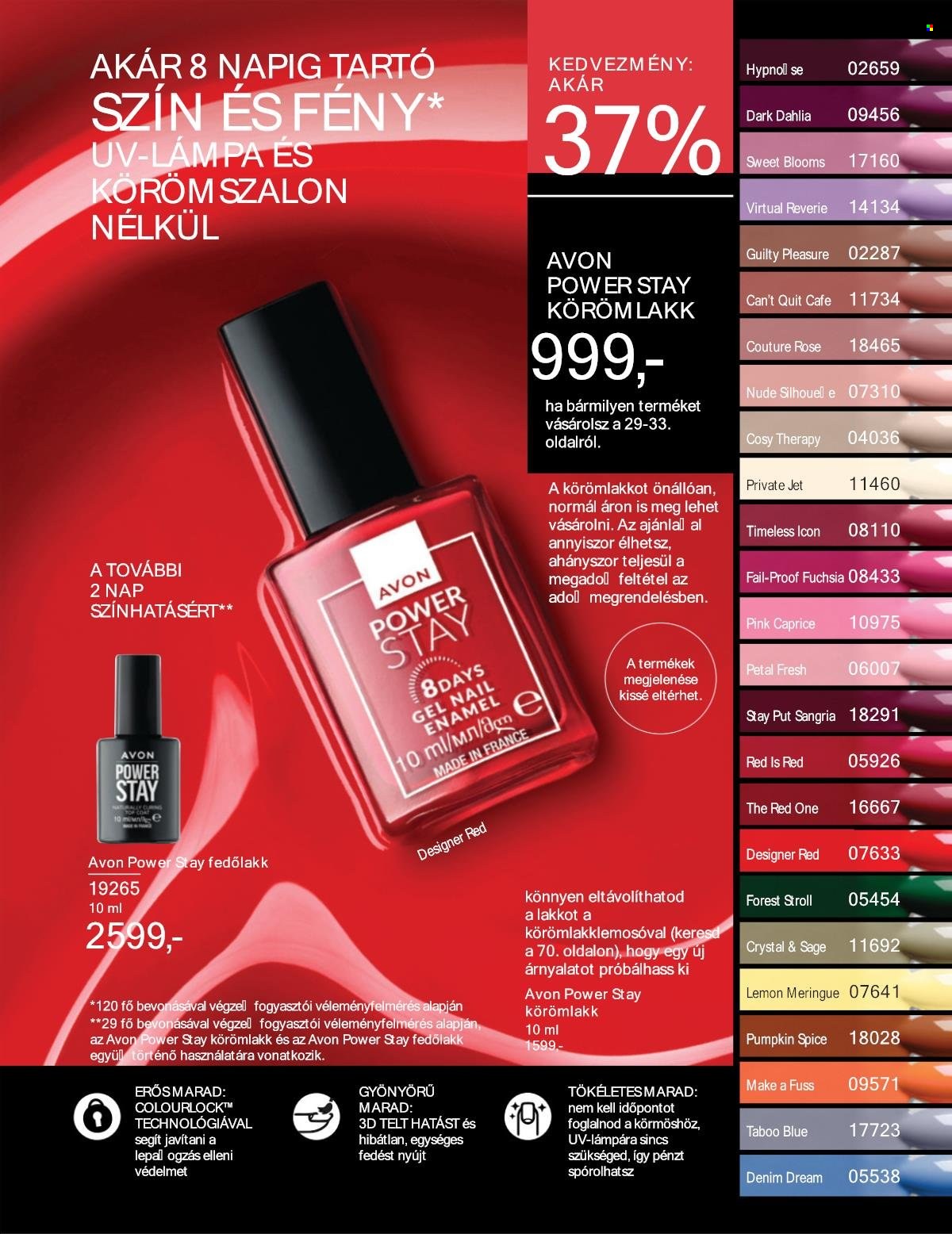 Avon akciós újságok - 2025.08.01 - 2025.08.31. Oldal 35