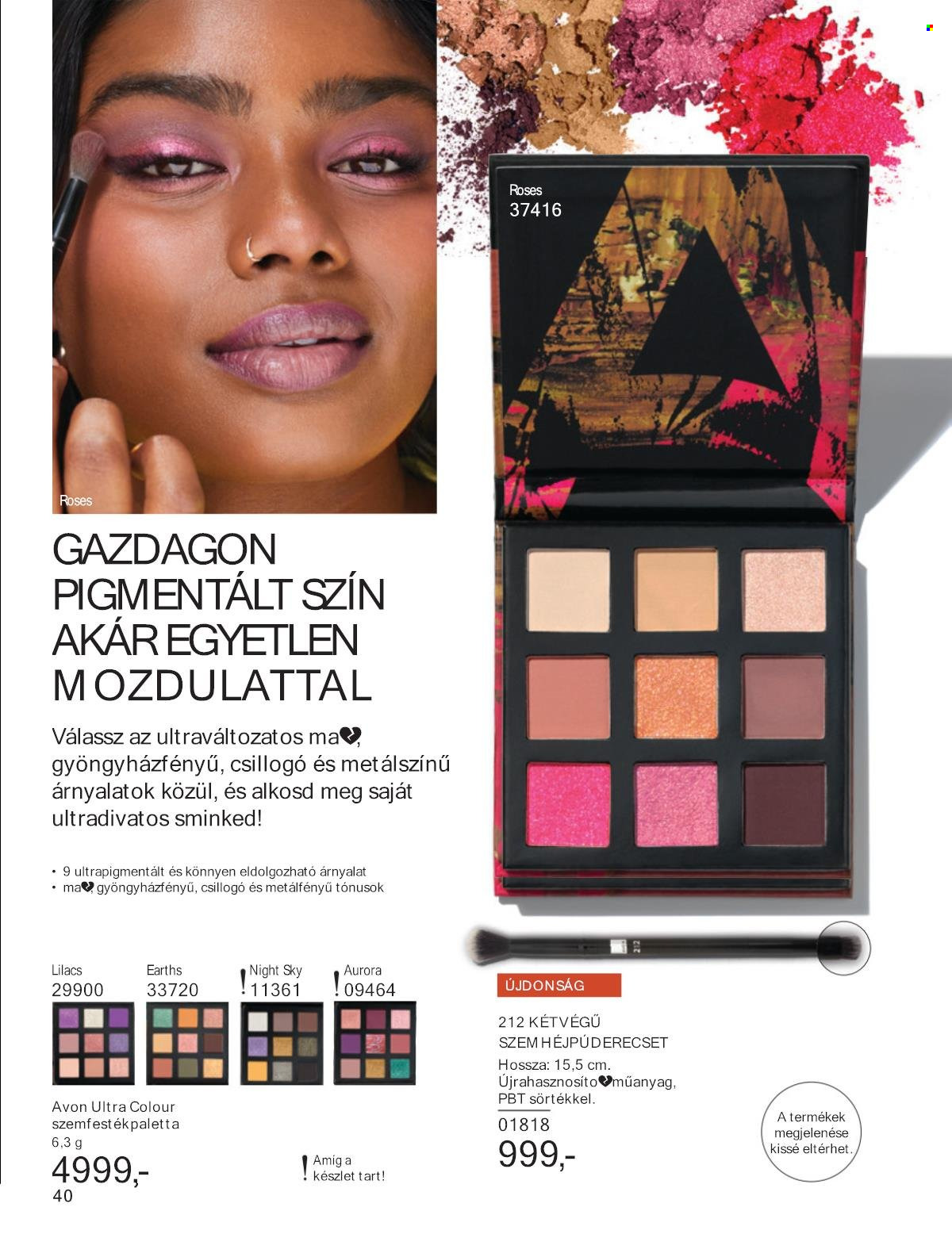 Avon akciós újságok - 2025.08.01 - 2025.08.31. Oldal 40