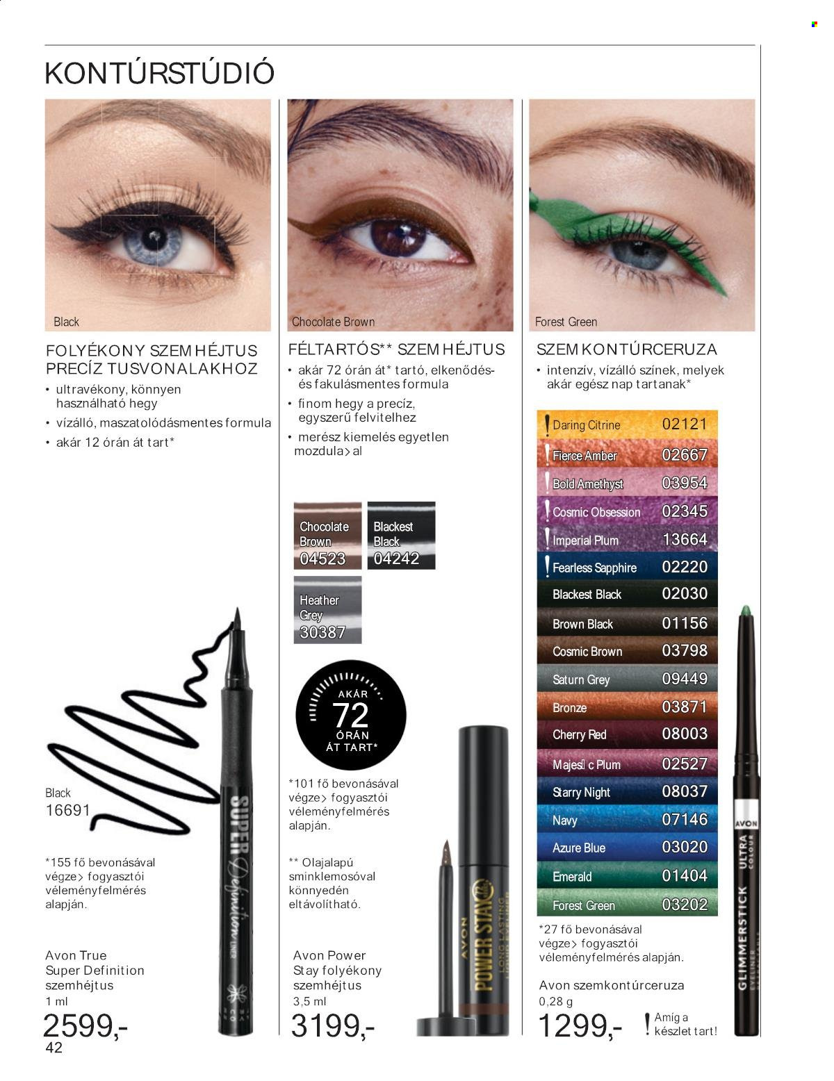 Avon akciós újságok - 2025.08.01 - 2025.08.31. Oldal 42