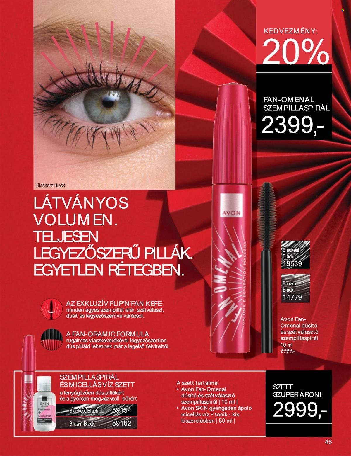 Avon akciós újságok - 2025.08.01 - 2025.08.31. Oldal 45