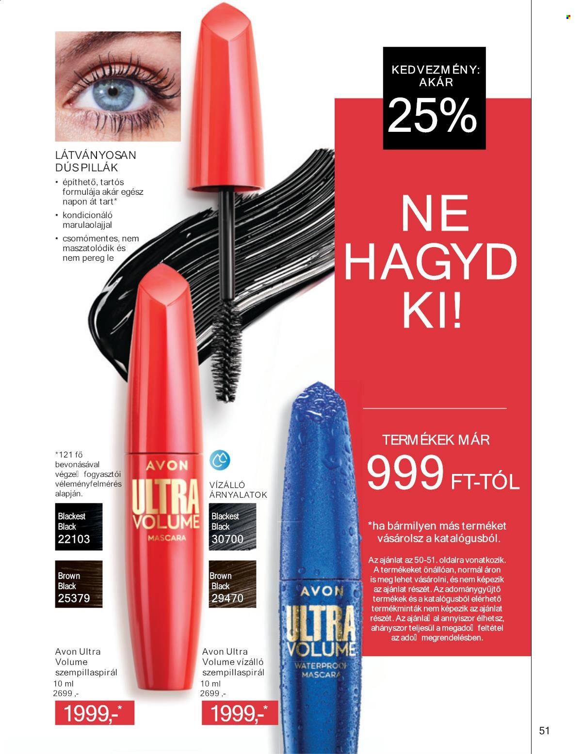 Avon akciós újságok - 2025.08.01 - 2025.08.31. Oldal 51