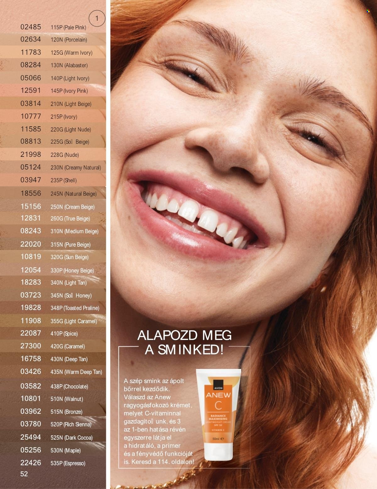 Avon akciós újságok - 2025.08.01 - 2025.08.31. Oldal 52