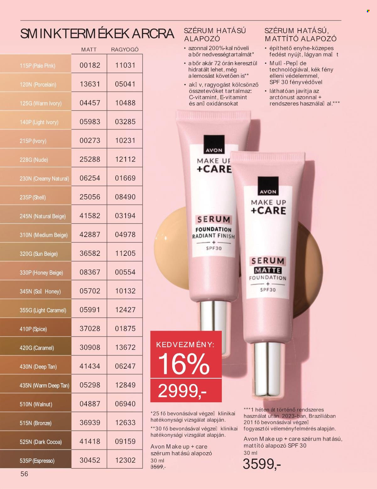 Avon akciós újságok - 2025.08.01 - 2025.08.31. Oldal 56