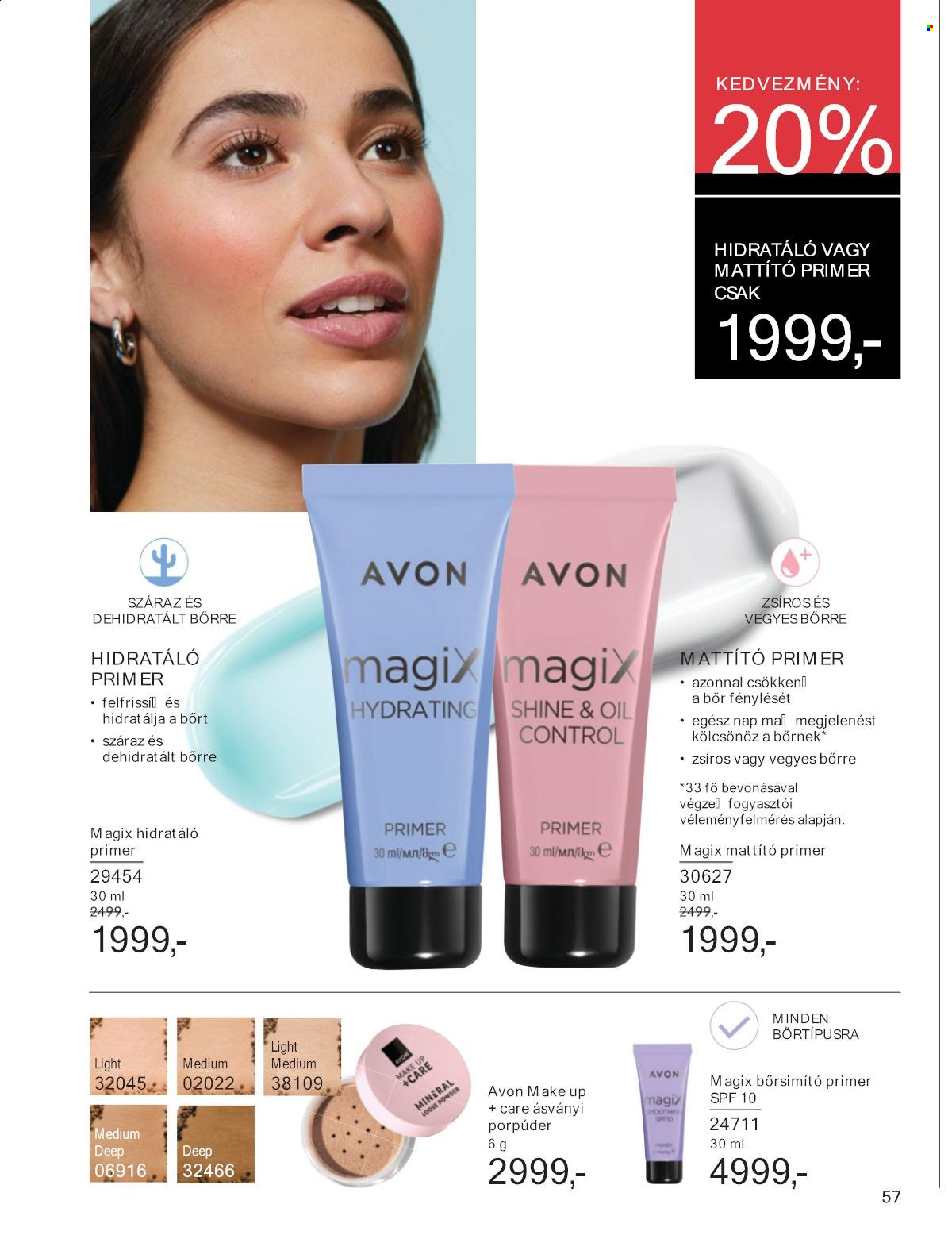Avon akciós újságok - 2025.08.01 - 2025.08.31. Oldal 57